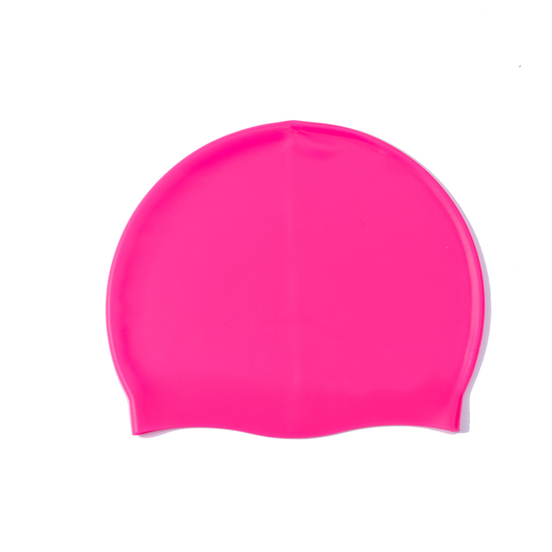 Professional Eco-friendly OEM Large Adult Custom Logo Printed Waterproof Harmless Non-toxic Silicone Swim Caps