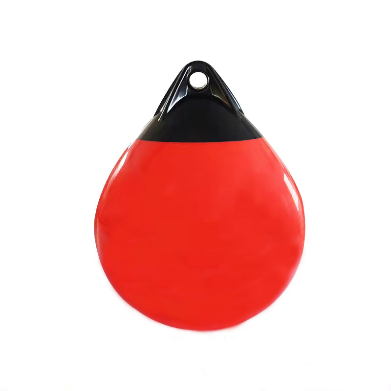 Two Colors for Small Size Marine Round Type Inflatable PVC Buoy Fender for Boat China Supplier Rundeor DROP SHIPPING